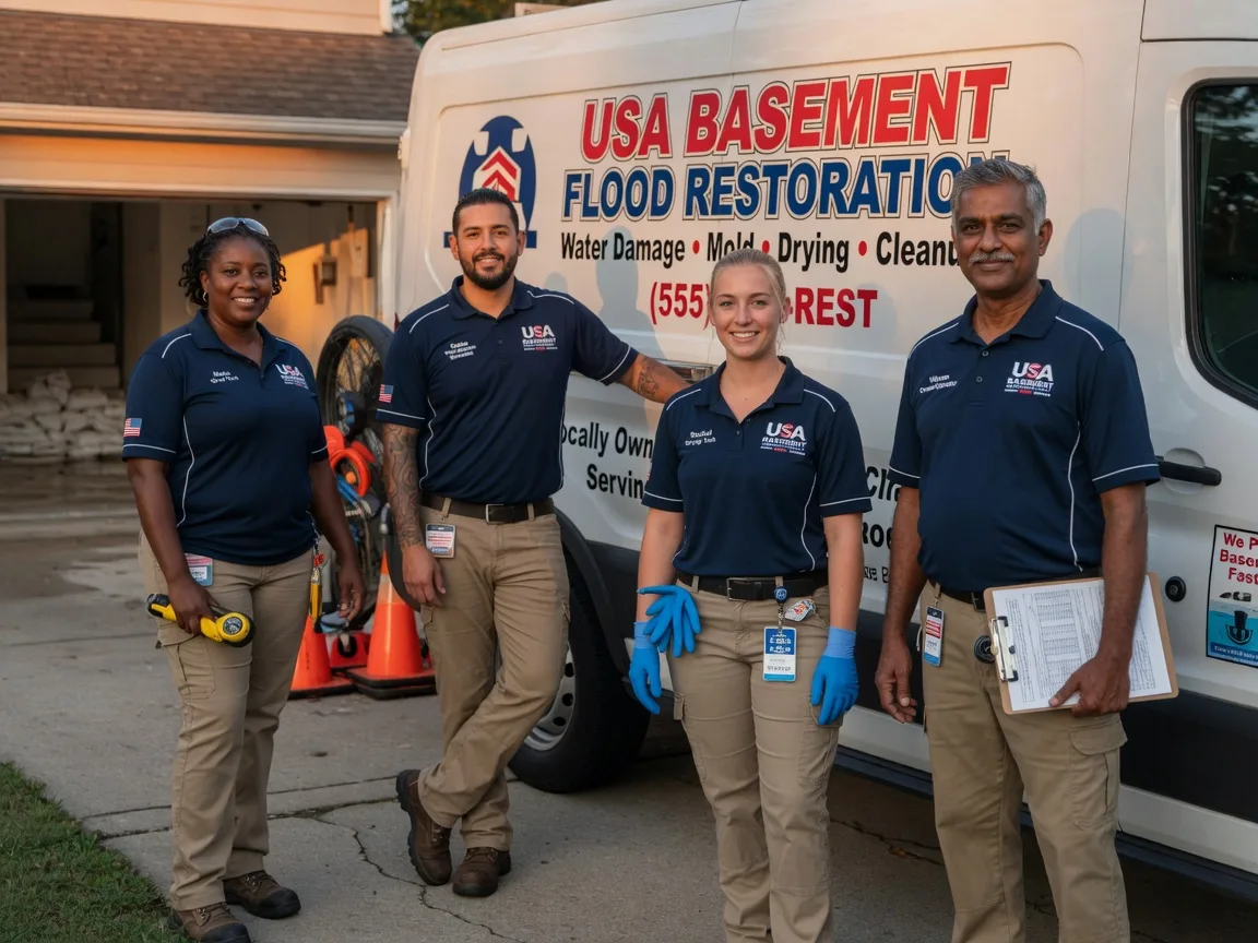 Basement Flood Cleanup company in Stout, OH